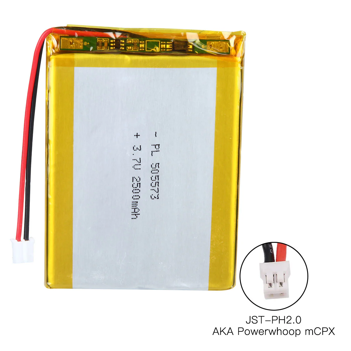 YDL 3.7V 2500mAh 505573 Rechargeable Lithium  Polymer Battery - Image 4