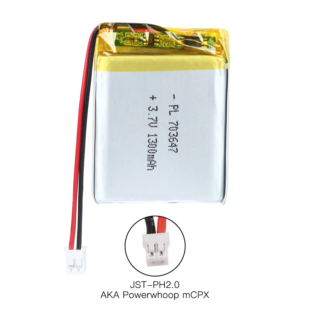 YDL 3.7V 1300mAh 703647 Rechargeable Lithium Polymer Battery - Image 6