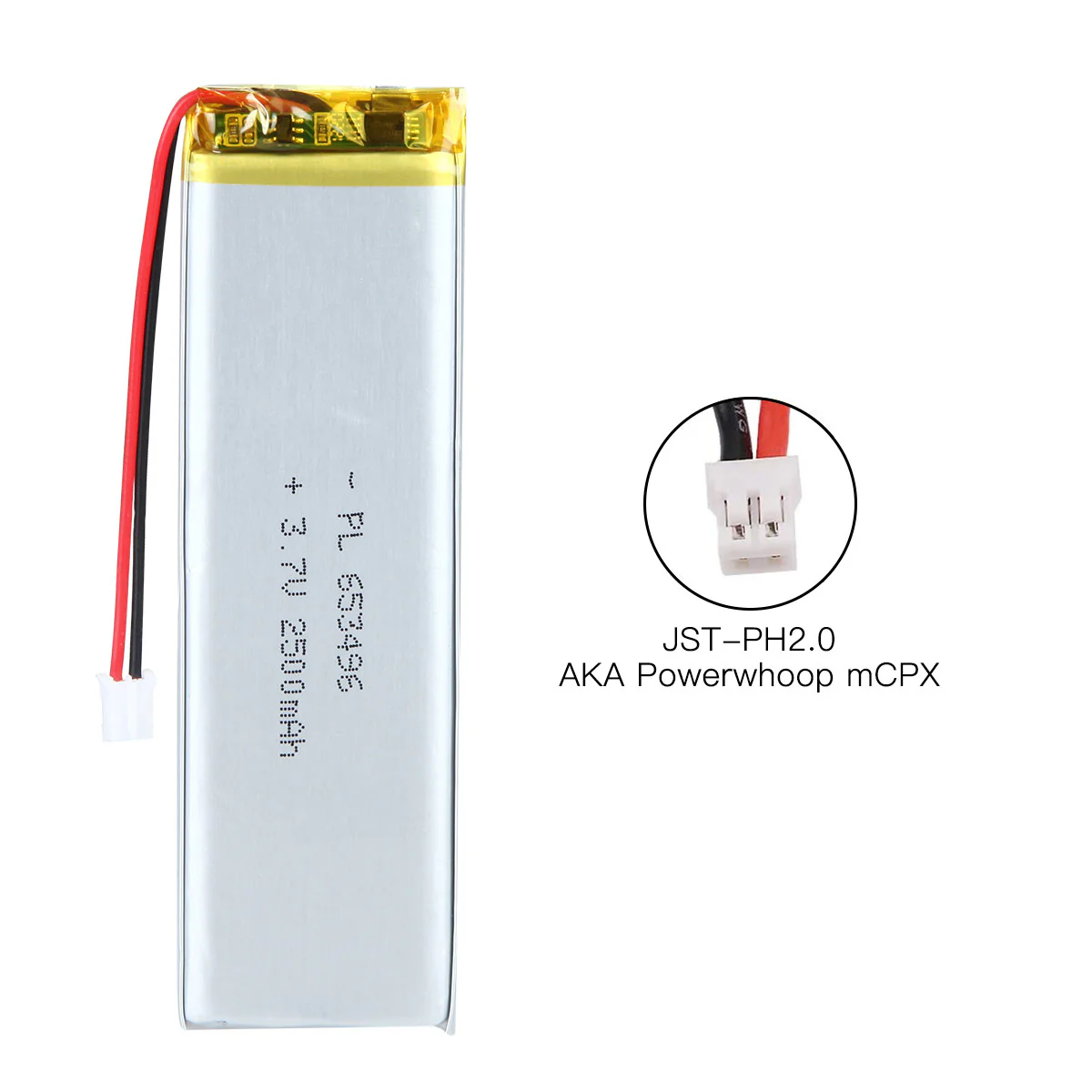 YDL 3.7V 1800mAh 653496 Rechargeable Lithium Polymer Battery - Image 7