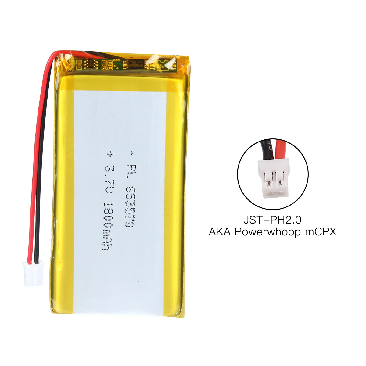 YDL 3.7V 1800mAh 653570 Rechargeable - Image 7