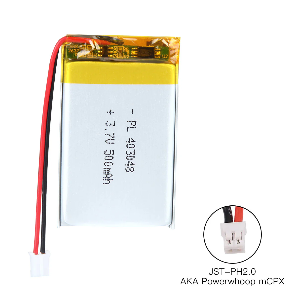 YDL 3.7V 500mAh 403048 Rechargeable Lithium Polymer Battery Length 50mm - Image 4